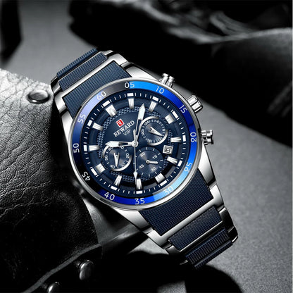 Power on Your Wrist – REWARD Oversized Luxury Sports Watch