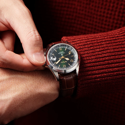 Seiko SPB121J1 Prospex Alpinist Automatic Green Dial 39.5mm Leather Strap Men's Watch