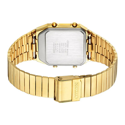 Citizen Quartz JG2103-72X Brown Dial Gold Tone 32.5mm Stainless Steel Men's Watch