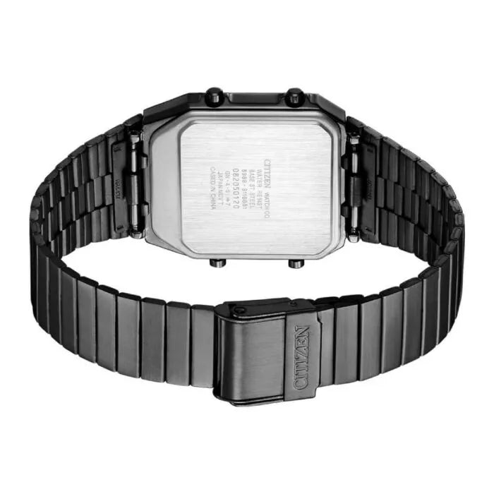 Citizen Ana-Digi JG2105-93E Black Dial 31mm Stainless Steel Men's Watch