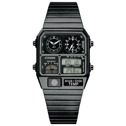 Citizen Ana-Digi JG2105-93E Black Dial 31mm Stainless Steel Men's Watch