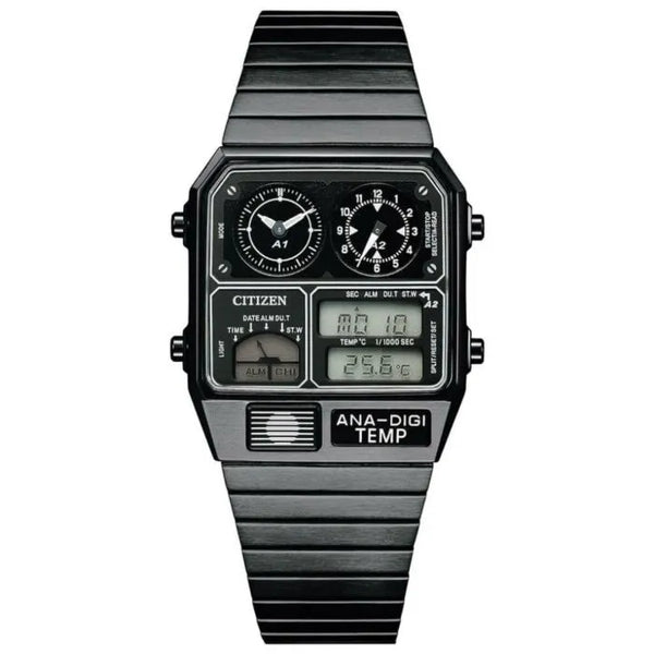 Citizen Ana-Digi JG2105-93E Black Dial 31mm Stainless Steel Men's Watch