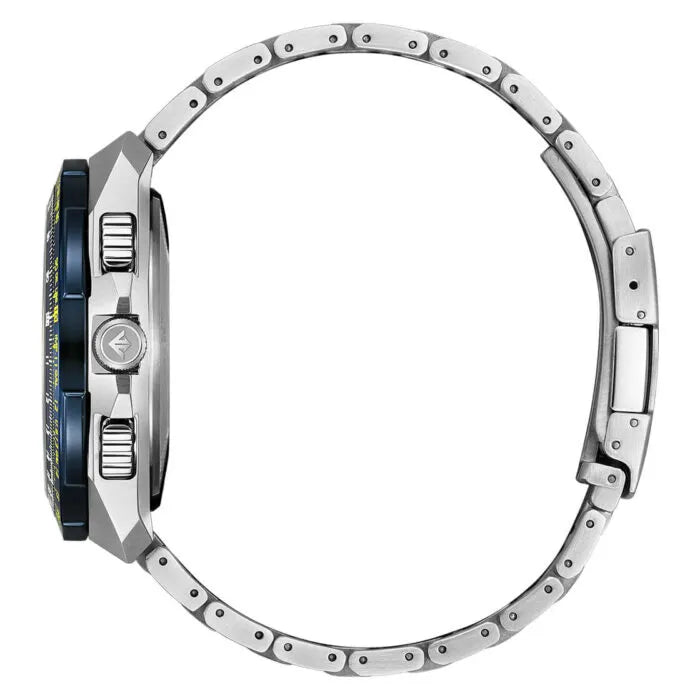 Citizen Promaster Skyhawk A-T Automatic JY8125-54L Blue Dial Stainless Steel Men's Watch detail view