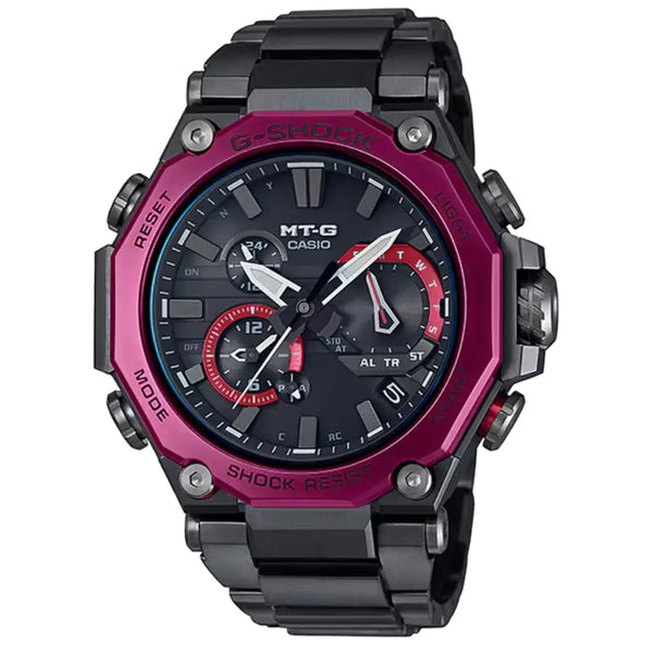 Casio G-Shock MTG MTG-B2000BD-1A4DR Black Dial Stainless Steel Men's Watch