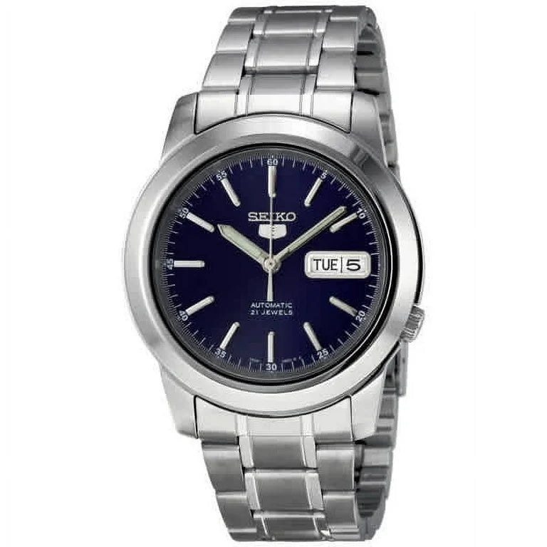 Seiko 5 SNKE51K1 21 Jewels Automatic Blue Dial 39mm Stainless Steel Men's Watch