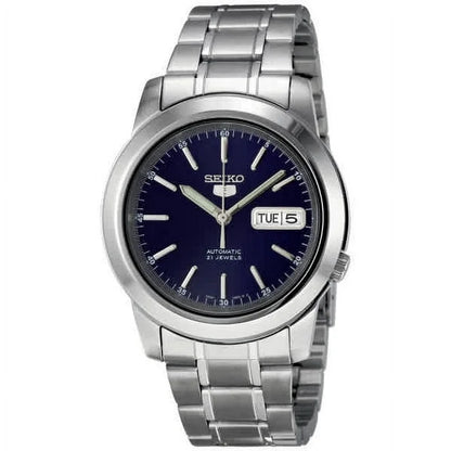 Seiko 5 SNKE51K1 21 Jewels Automatic Blue Dial 39mm Stainless Steel Men's Watch