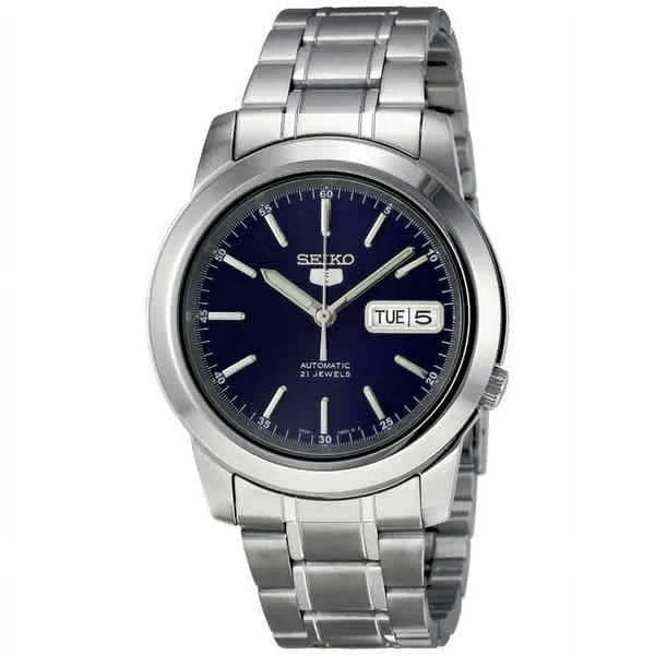 Seiko 5 SNKE51K1 21 Jewels Automatic Blue Dial 39mm Stainless Steel Men's Watch