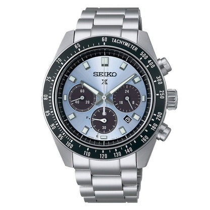 Seiko Prospex SBDL109 (SSC935P1) Speedtimer Solar Chronograph Blue Dial Stainless Steel Men's Watch