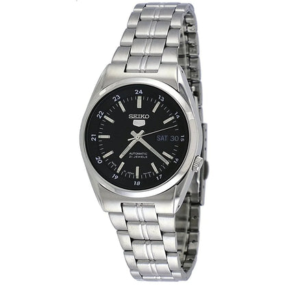 Seiko 5 SNK567J1 21 Jewels Black Dial 36mm Stainless Steel Men's Watch
