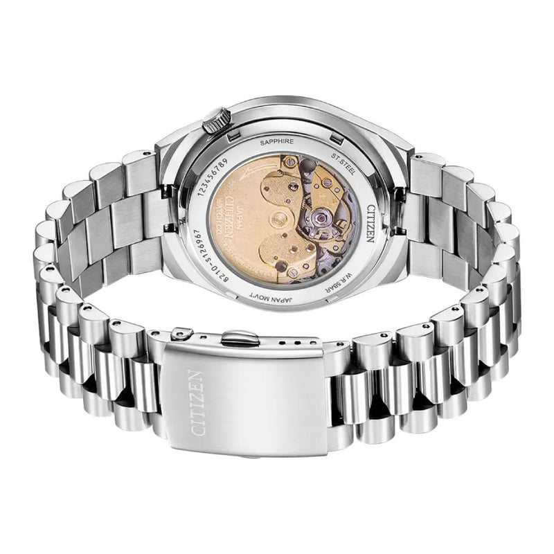 Citizen Tsuyosa NJ0151-88L Blue Dial 40mm Stainless Steel Men's Watch detail view