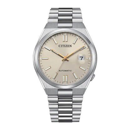 Citizen Tsuyosa NJ0151-88W Beige Dial 40mm Stainless Steel Men's  Watch