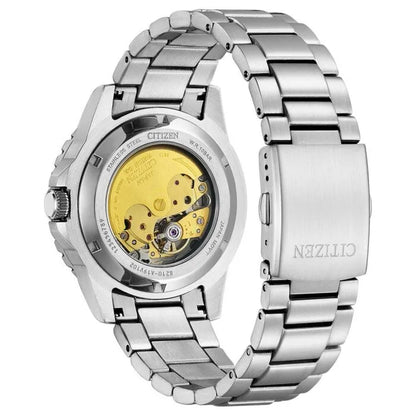 Citizen Mechanical NJ0178-81M Light Blue Dial 43mm Stainless Steel Men's Watch