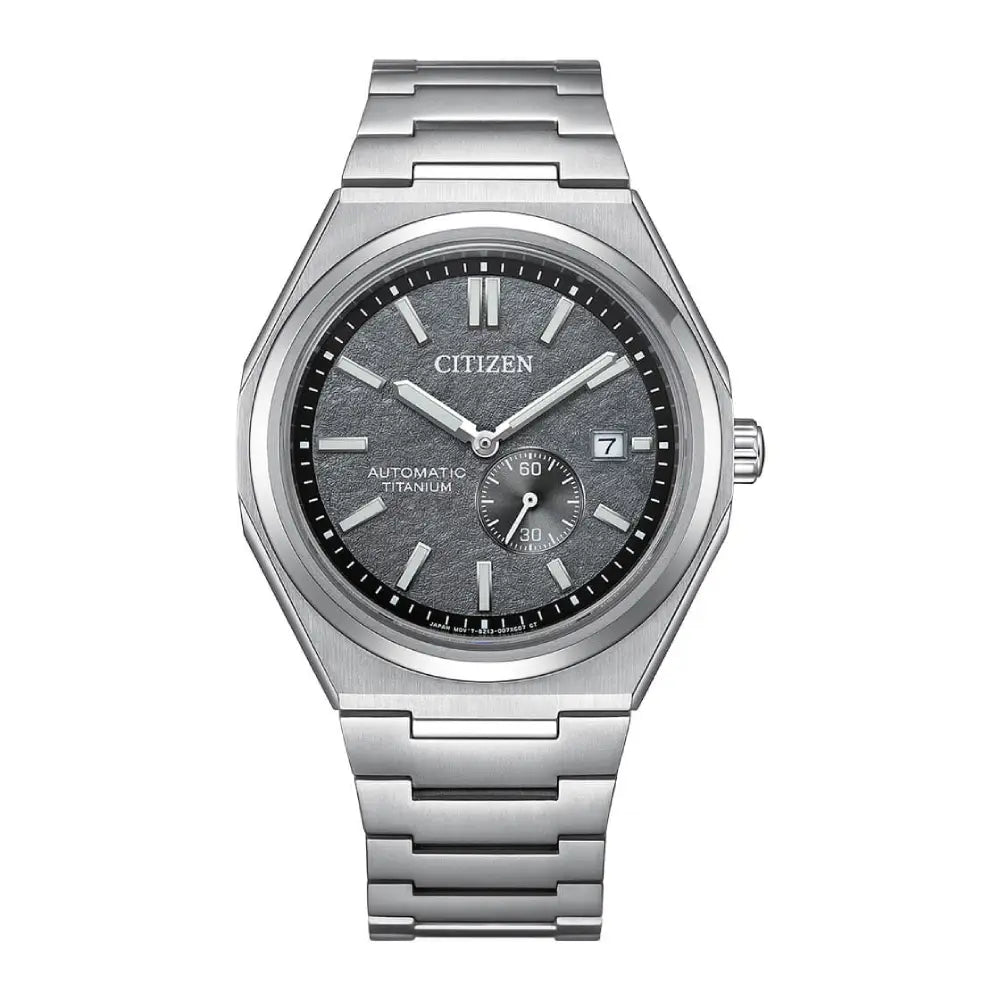 Citizen Zenshin Super Titanium Automatic NJ0180-80H Grey Dial 40.5mm Titanium Men's Watch