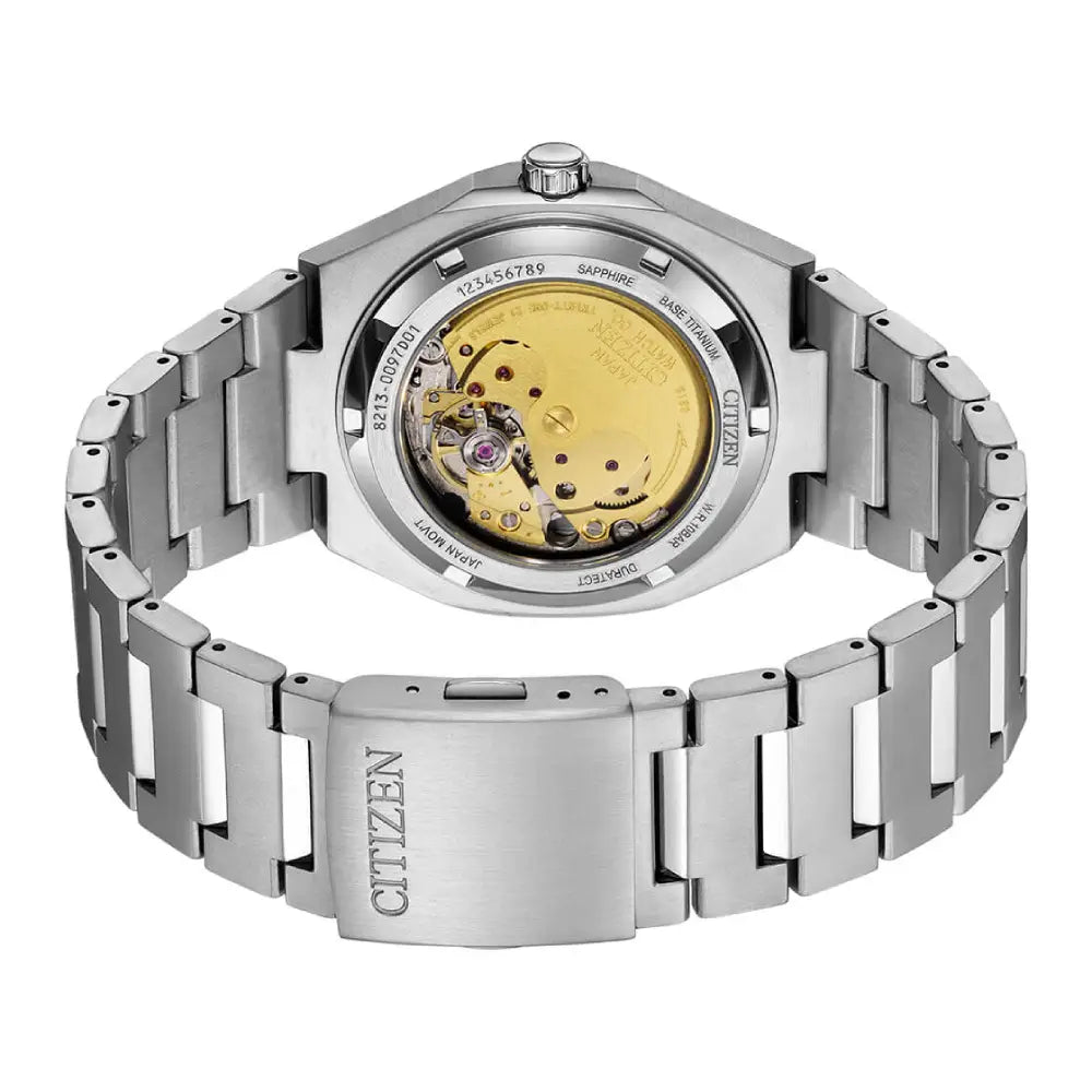 Citizen Zenshin Super Titanium Automatic NJ0180-80H Grey Dial 40.5mm Titanium Men's Watch