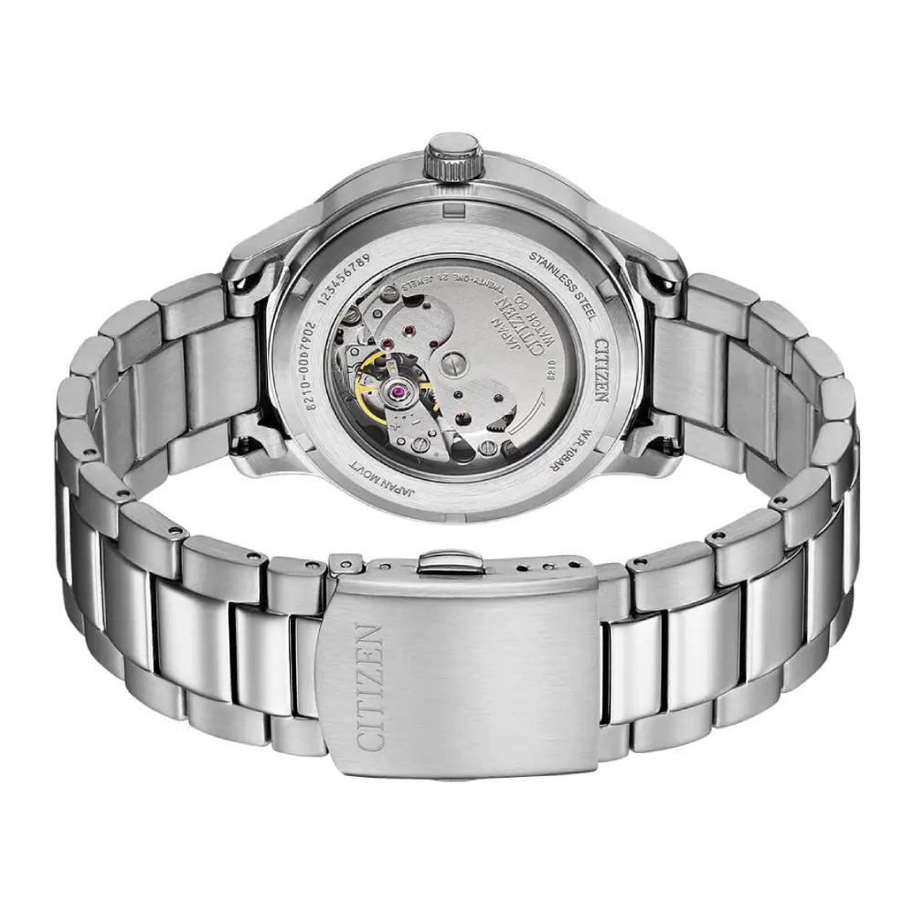 Citizen Automatic NJ0191-83A White Dial 40mm Stainless Steel Men's Watch