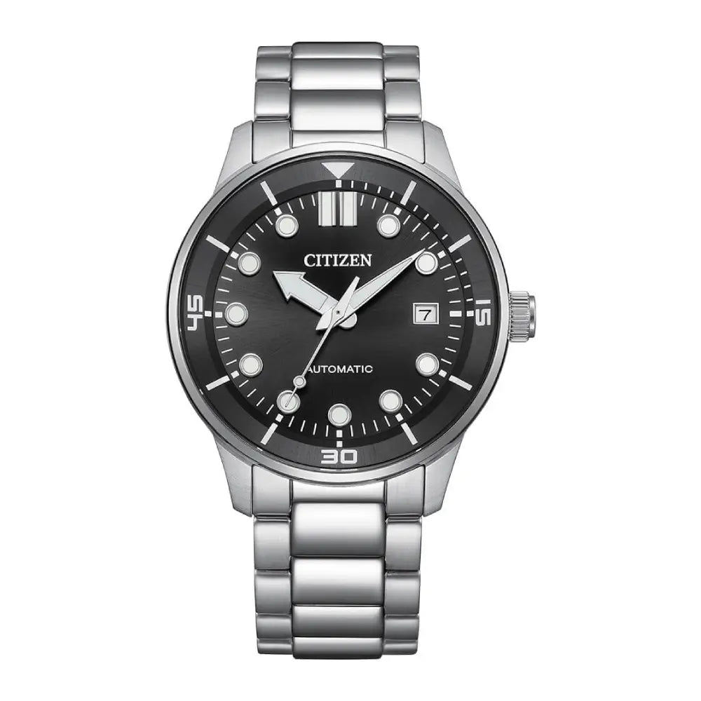 Citizen Automatic NJ0191-83E Black Dial 40mm Stainless Steel Men's Watch
