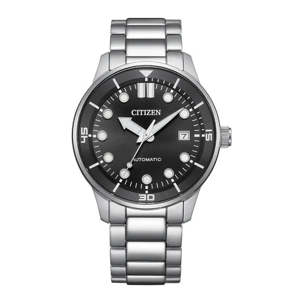 Citizen Automatic NJ0191-83E Black Dial 40mm Stainless Steel Men's Watch