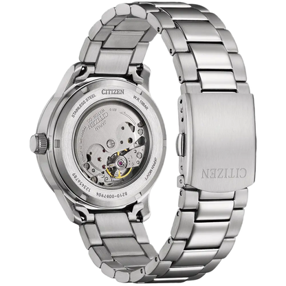 Citizen Automatic NJ0191-83X Brown Dial 40mm Stainless Steel Men's Watch