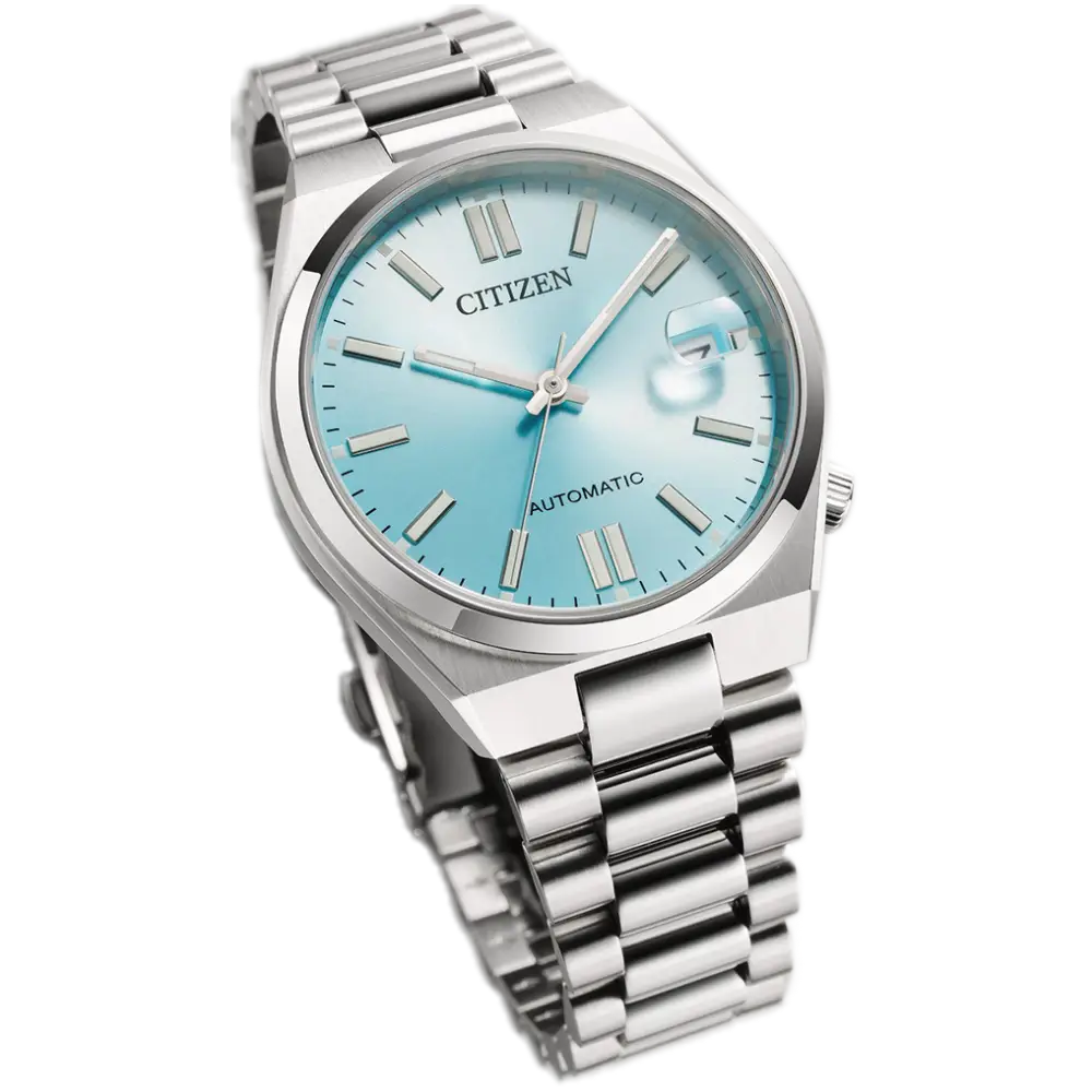 Citizen Tsuyosa NJ0200-50L Light Blue Dial 37mm Stainless Steel Men's Watch