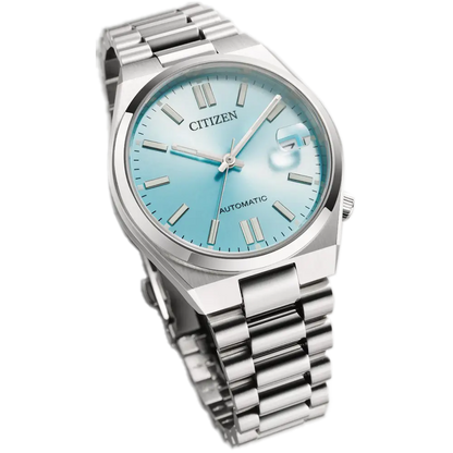 Citizen Tsuyosa NJ0200-50L Light Blue Dial 37mm Stainless Steel Men's Watch