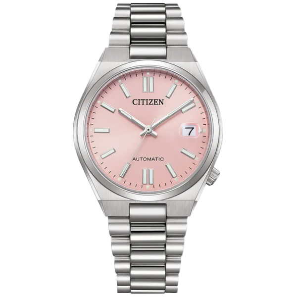 Citizen Tsuyosa NJ0200-50Z Pink Dial 37mm Stainless Steel Women's Watch