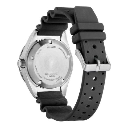 Citizen Promaster Marine NY0120-01E Black Dial 41mm Rubber Strap Men's Watch