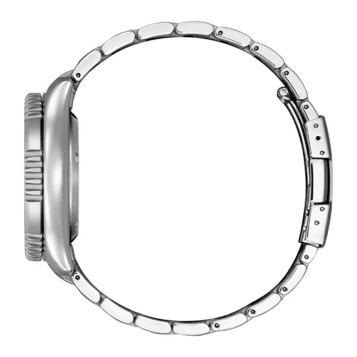 Citizen Promaster Automatic NY0168-64A White Dial 42mm Stainless Steel Men's Watch detail view
