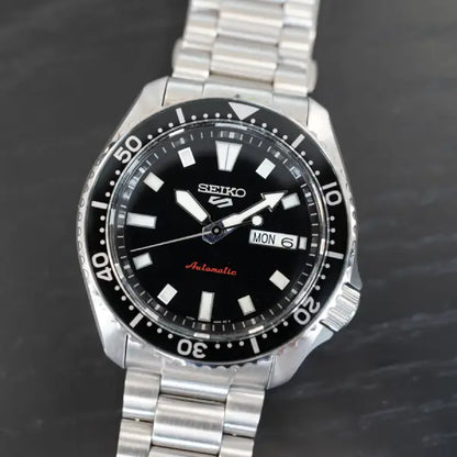 Seiko 5 Sports SKX Series SRPL85 Black Dial Automatic 42.5mm Stainless Steel Men's Watch