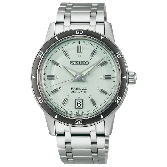 Seiko Presage SARY265 (SRPL71) Style 60's Automatic Ice Green Dial 39.5mm Stainless Steel Men's Watch
