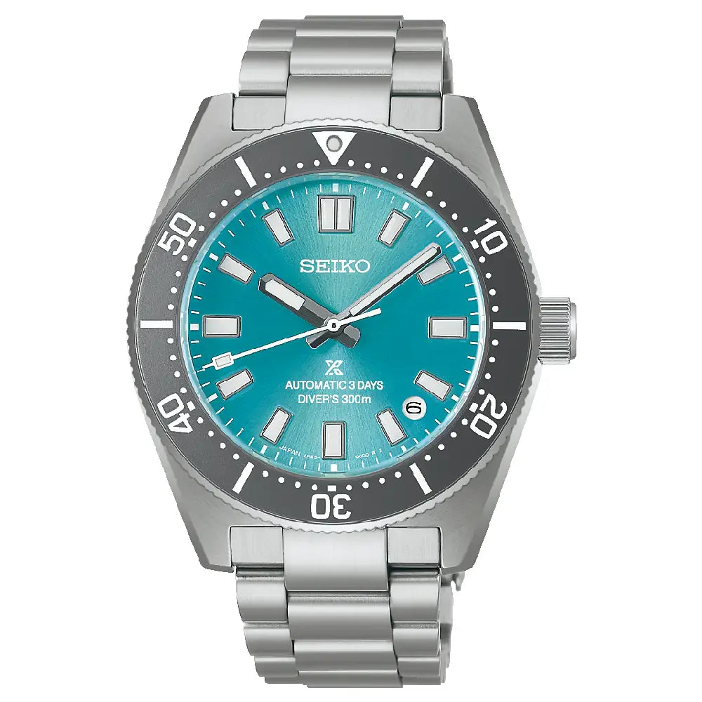 Seiko Prospex SPB545J1 (SBDC221) 1965 Heritage Diver's "Save the Ocean" Limited Edition (4,000 Pcs) Teal Dial 40mm Stainless Steel Men's Watch