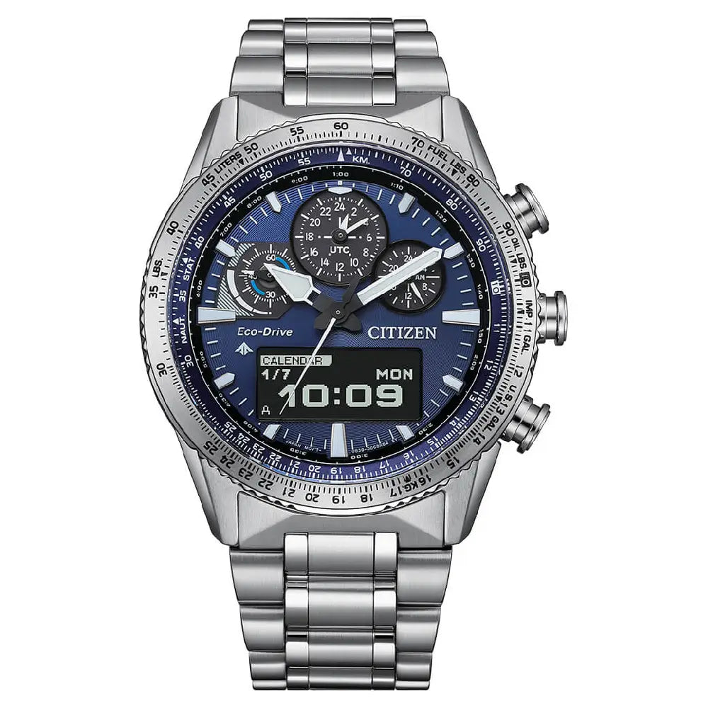 Citizen Promaster Skyhawk "U830" JV2000-51L Blue Dial 43mm Stainless Steel Men's Watch