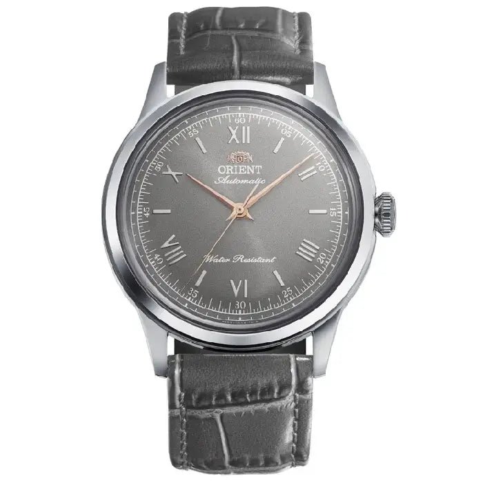 Orient Classic Bambino Limited Edition (3,300 Pcs) Automatic RA-BB0006N Grey Dial 38.4mm Leather Strap Men's Watch