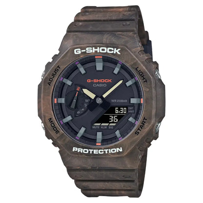 Casio G Shock GA-2100FR-5A Limited Edition Analog-Digital Gray Dial Resin Strap Men's Watch