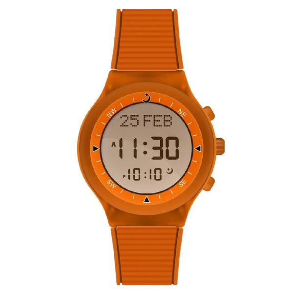 Al Fajr Sport WY-16 Digital Dial Rubber Unisex Watch