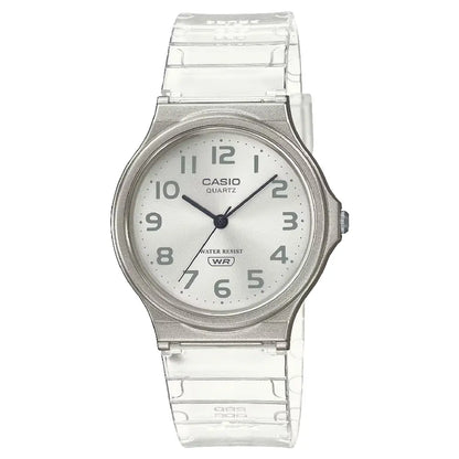 Casio Collection Analog MQ-24S-7BDF White Dial Resin Strap Unisex Watch