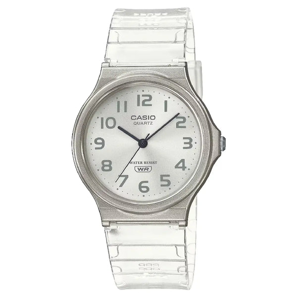 Casio Collection Analog MQ-24S-7BDF White Dial Resin Strap Unisex Watch