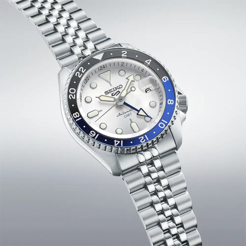 Seiko 5 Sports GMT SBSC017 (SSK033) Men's Watch detail view