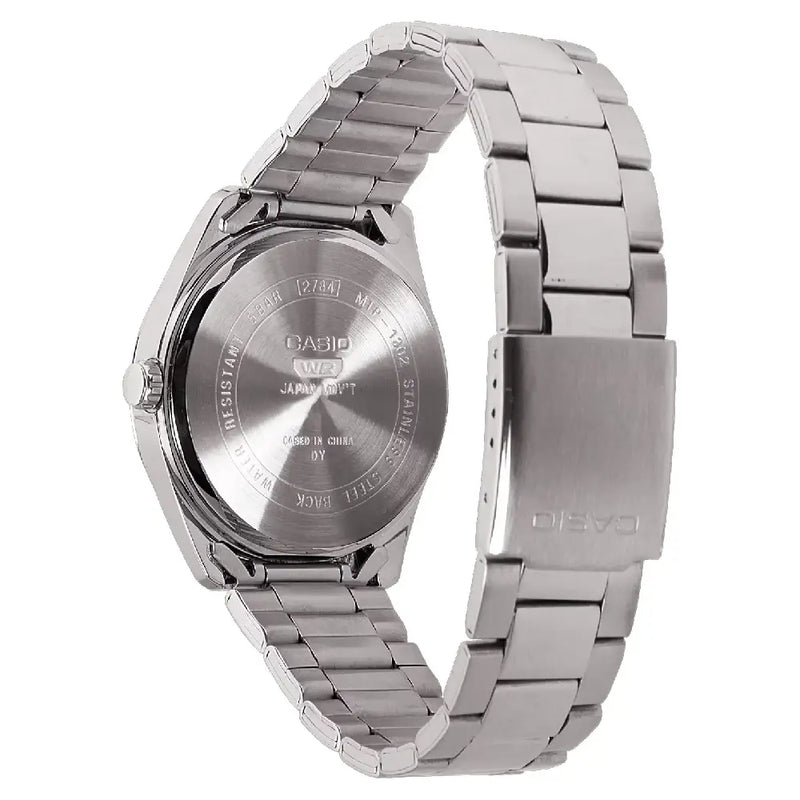 Casio Collection Analog MTP-1302PD-9AVEF Yellow Dial Stainless Steel Men's Watch detail view