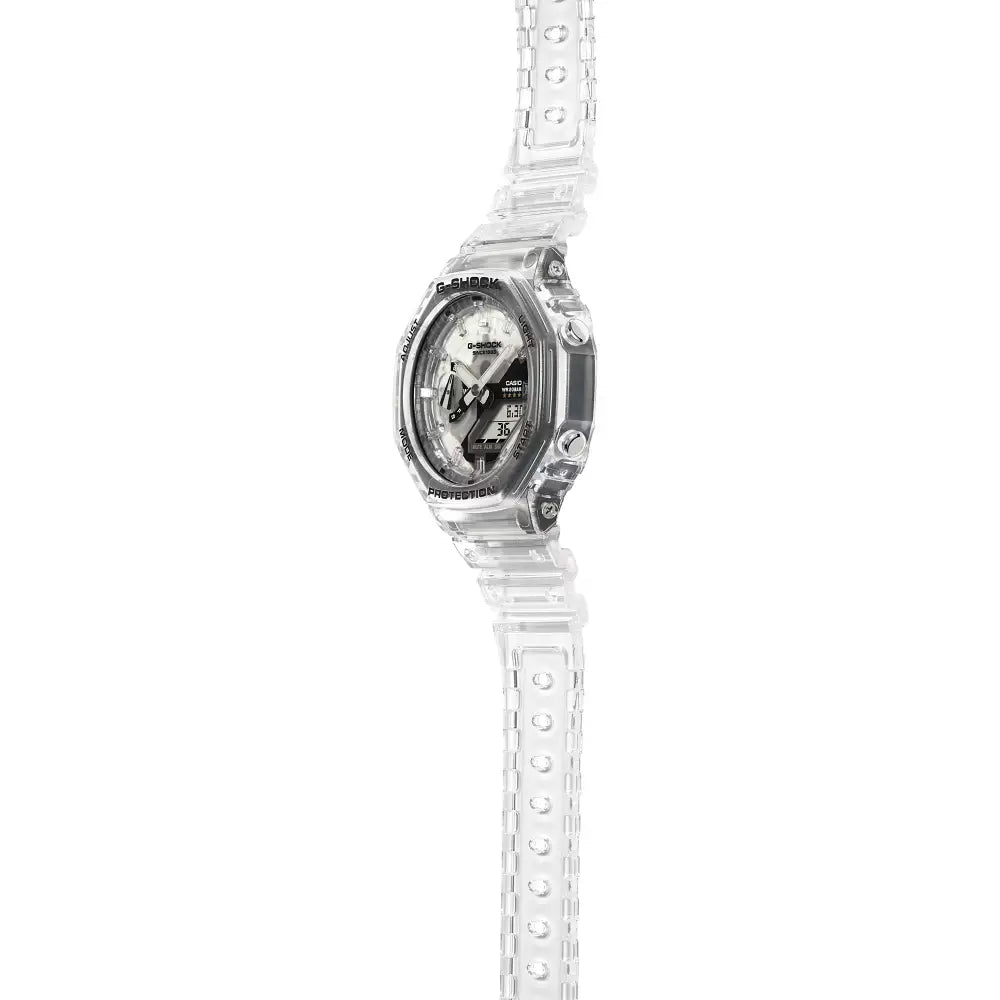 Casio G Shock GA-2140RX-7A 40th Anniversary Analog-Digital Limited Edition Clear Dial Resin Strap Unisex Watch