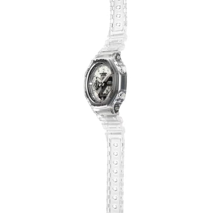 Casio G Shock GA-2140RX-7A 40th Anniversary Analog-Digital Limited Edition Clear Dial Resin Strap Unisex Watch