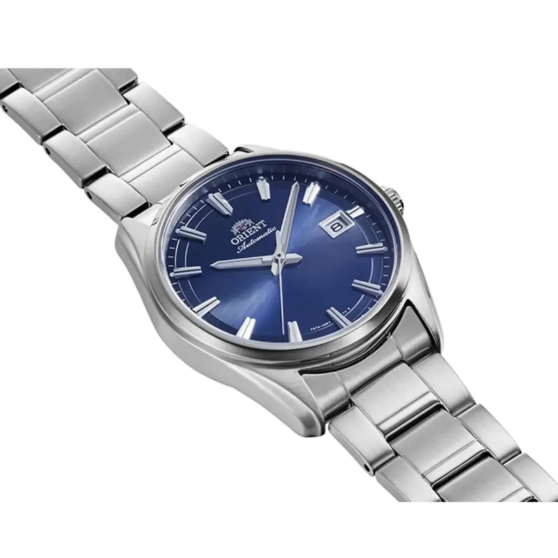 Orient Stretto RA-AC0R02L Automatic Blue Dial 38.5mm Stainless Steel Men's Watch detail view