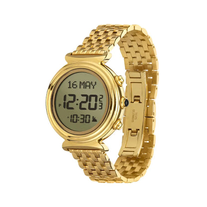 Al Fajr Classic Lady WF-14S Digital Dial Stainless Steel Women's Watch