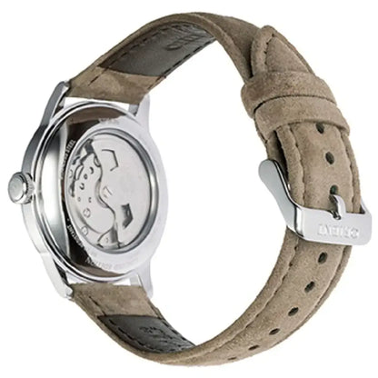 Orient Classic Bambino 38 RA-AC0M13N30B Grey Dial 38.4mm Leather Strap Men's Watch