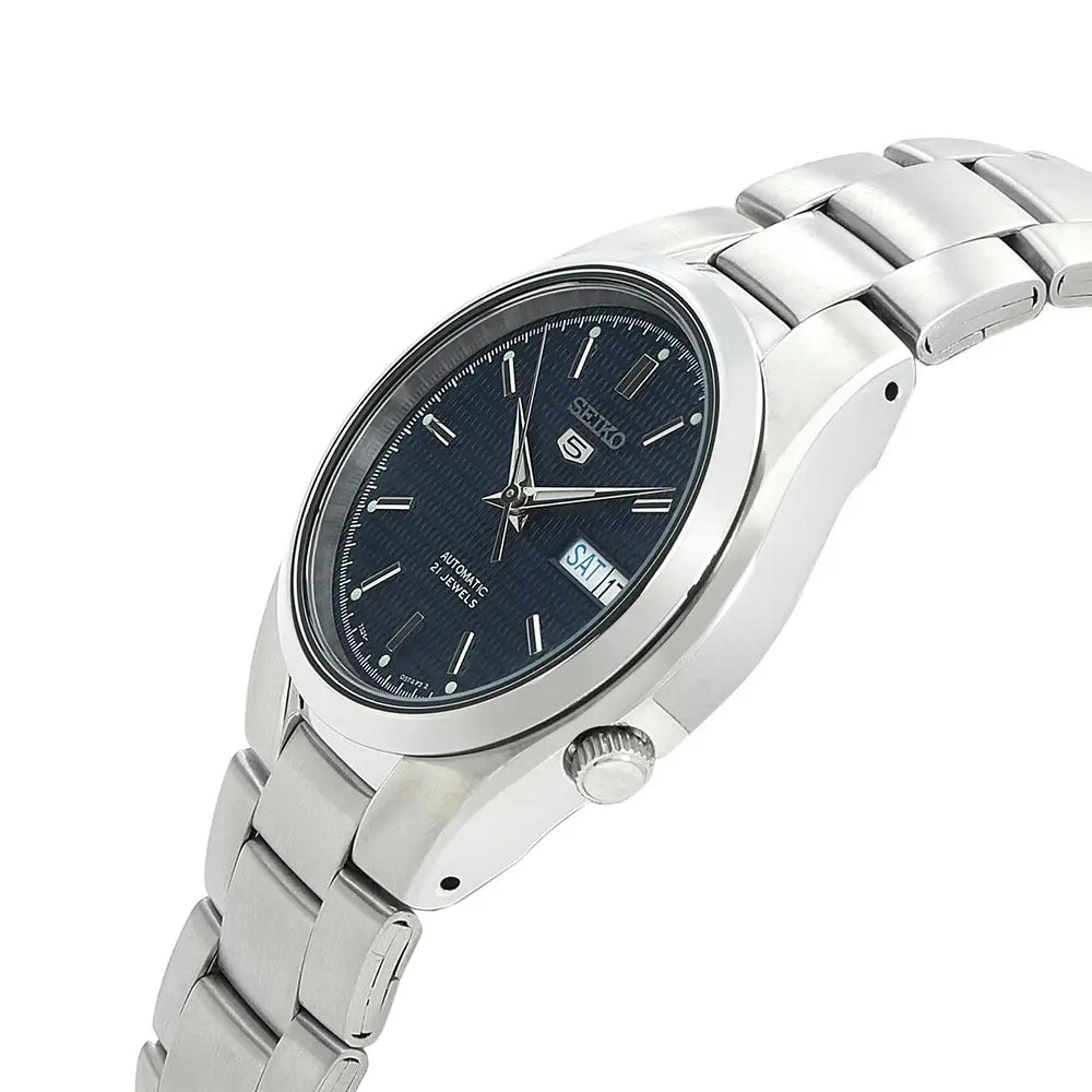Seiko 5 SNK603K1 Automatic 21 Jewels Blue Dial 38mm Stainless Steel Men's Watch