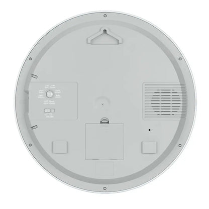 Al Fajr CR-23M Wall Clock Analog & Digital Display White