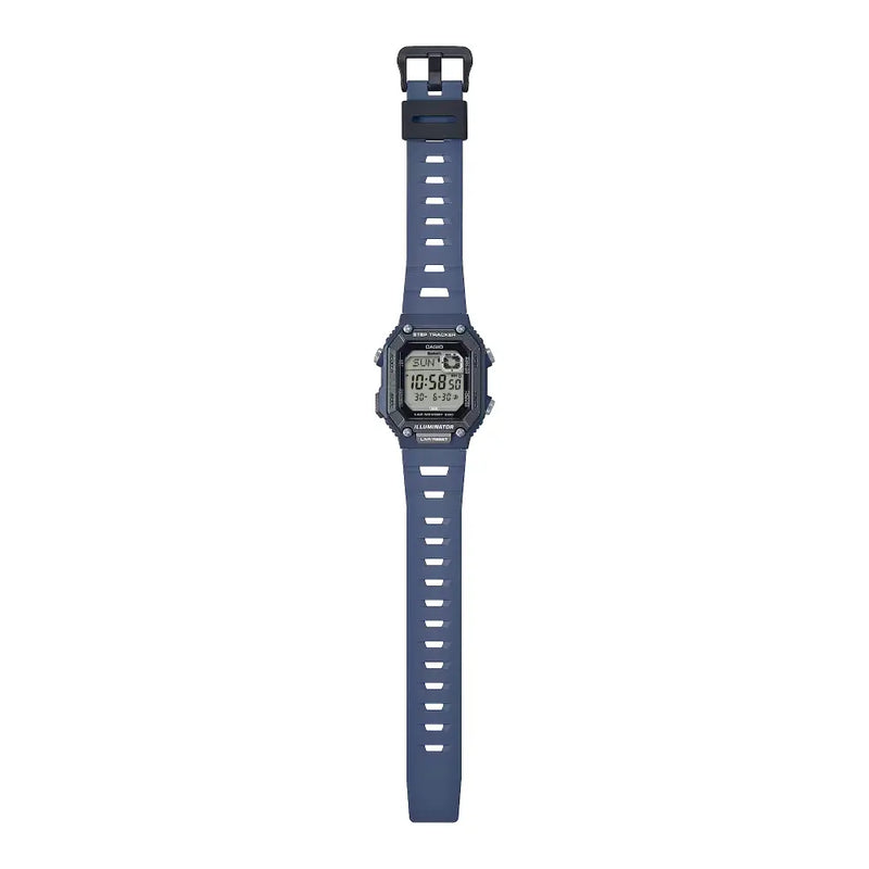 Casio Sports Digital WS-B1000-2AVDF Black Display Dial Resin Strap Men's Watch detail view