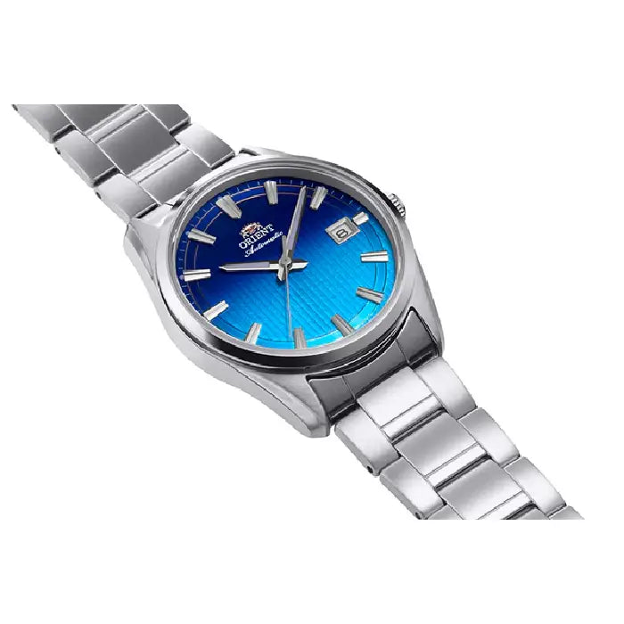 Orient Contemporary Stretto Date Mechanical Limited Edition RA-AC0R09L Blue Dial 38.5mm Stainless Steel Men's Watch
