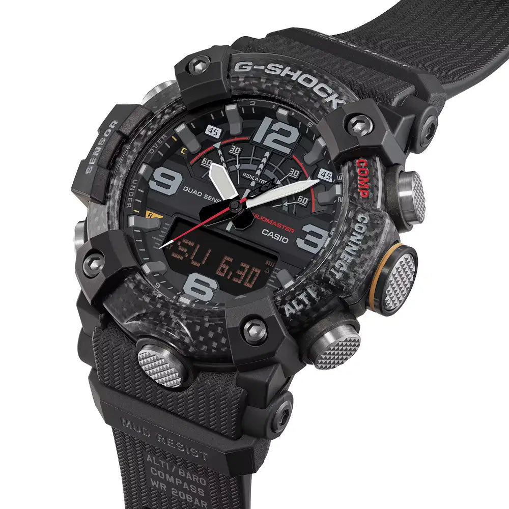 Casio G-Shock Mudmaster GG-B100X-1A Black Dial 51mm Resin Strap Men's Watch