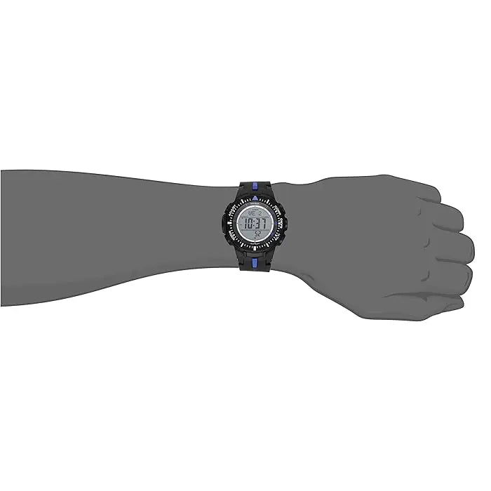 Casio Pro Trek Outdoor Digital PRG-300-1A2ER Black Dial 47mm Resin Strap Men's Watch detail view