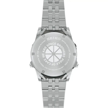 Seiko Selection "Rotocall" SBJG023 "Space Brothers" Limited Edition (824 pieces) Silver/Black Digital Dial Stainless Steel Men's Watch